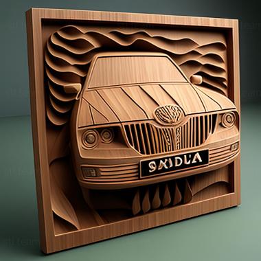 3D model koda Rapid 2012 (STL)